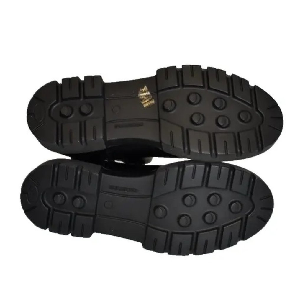 New! LA CANADIENNE Kash Waterproof Platform Bootie Black 39 8.5 US DD374 Italy - Picture 4 of 8